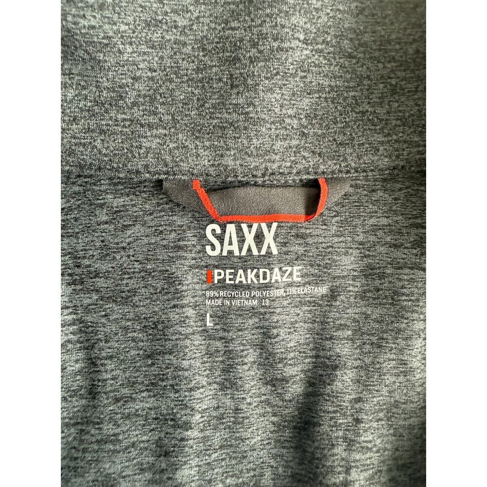 SAXX Peakdaze Relaxed Fit Pullover Size Large NWT - Picture 3 of 4